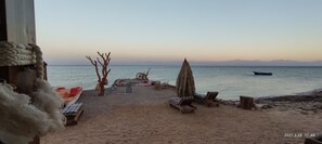 On the beach - El Gammal Boutique camp (Nuweiba)