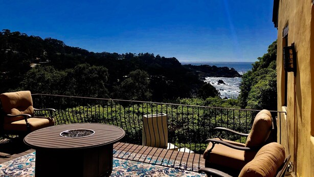 House, 1 King Bed, Ocean View (LX41: Ocean View Historic Villa) | Balcony - Lx41: Ocean View Historic Villa (Carmel)