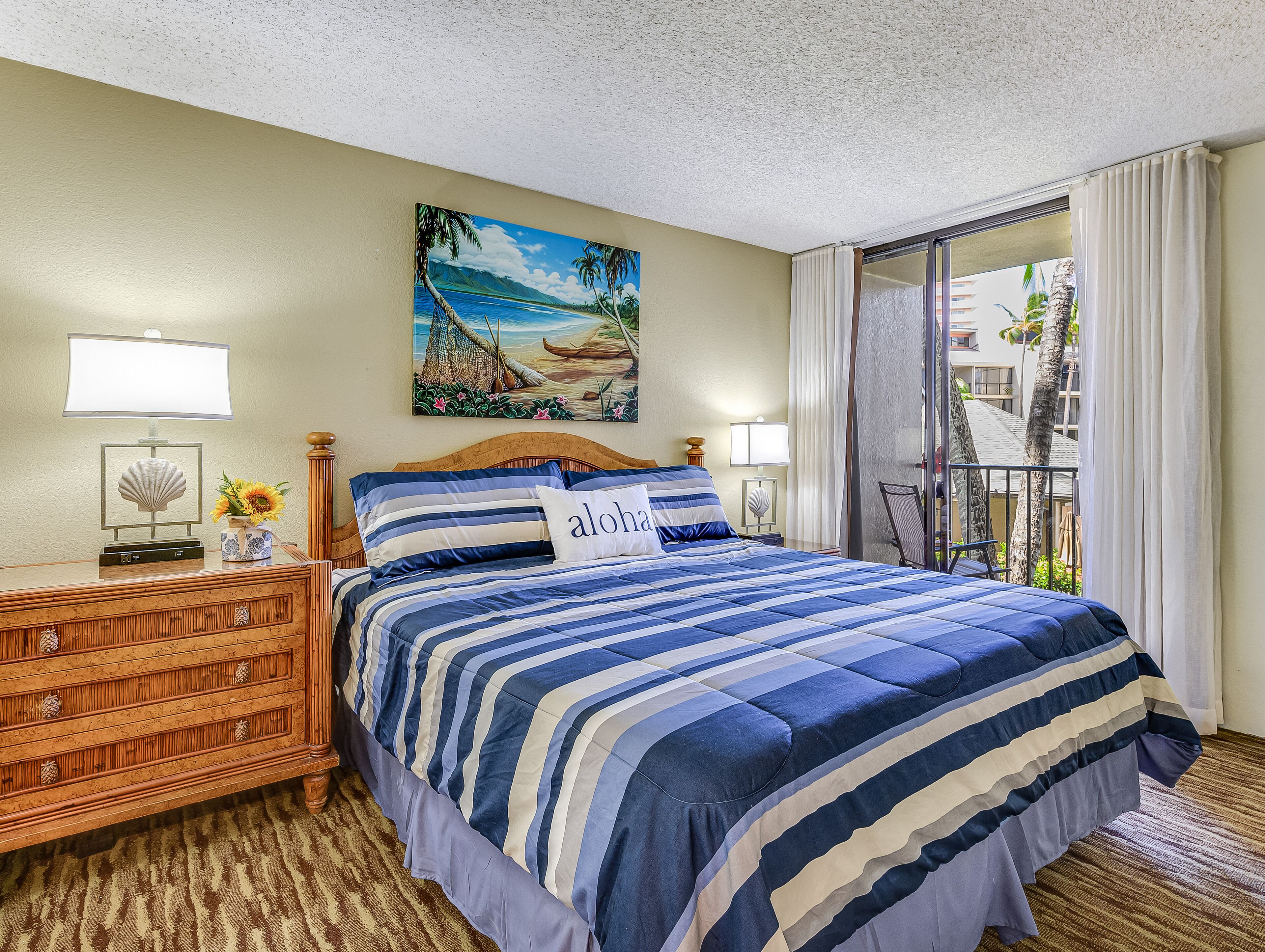 2 bedrooms, in-room safe, iron/ironing board, free WiFi