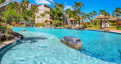 Kaanapali Shores 203 Gorgous merinäköala merinäköalalla uima-altaalle ja ravintolaan