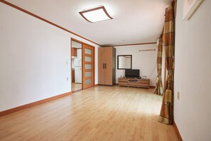 Room (A - 202 203 302 303) | Living area | Flat-screen TV