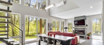RESIDENCIA DE LUJO COSMOS - Cosmos Acceso al lago Memphremagog - Spa - 10 personas - 4 habitaciones
