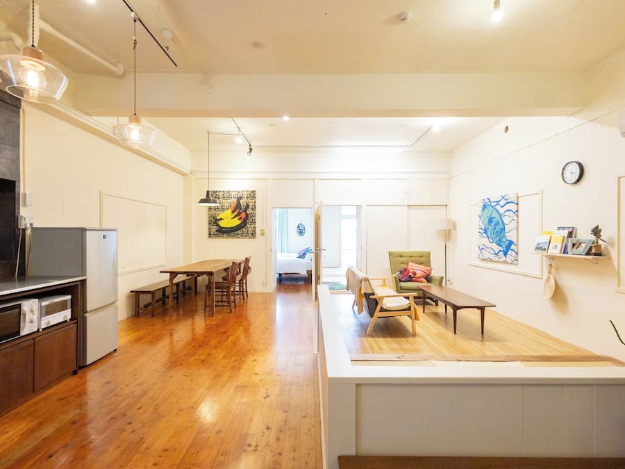 Superior Apartment, 2 Bedrooms | Living area | 32-inch LCD TV with digital channels, TV