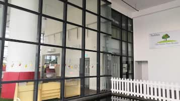 Entrada de la propiedad