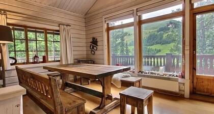 Großes Chalet für 15 Personen, mit Sauna und Whirlpool, in ruhiger Lage in Plagne 1800