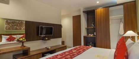6 chambres, coffres-forts dans les chambres, fer et planche Ă repasser