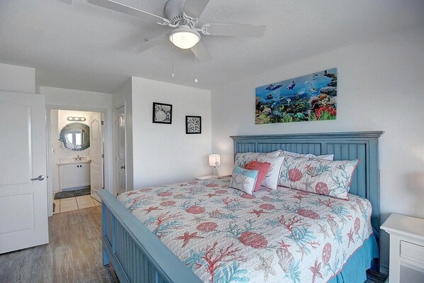 2 bedrooms, iron/ironing board, travel cot, WiFi