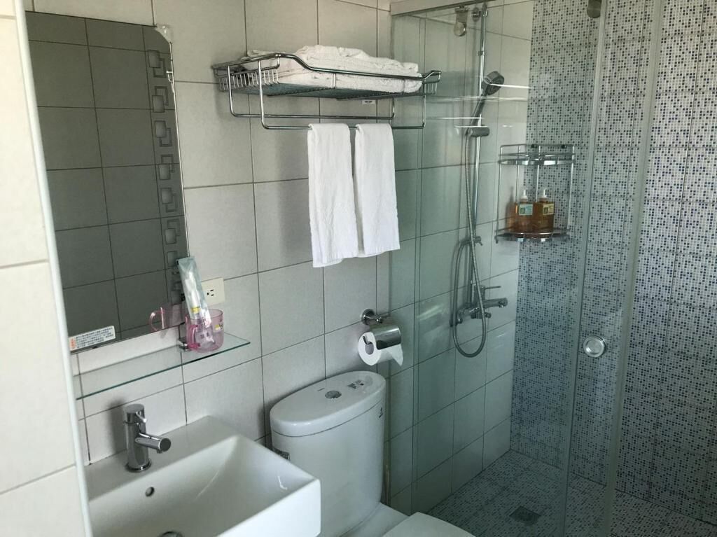 Dusj på badet