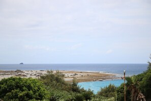 Blick von der Unterkunft