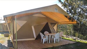 Tent (Canada) | Terrace/patio - Camping Beaume Giraud (Balazuc)