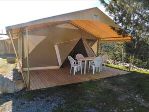 Tent (Canada) | Terrace/patio - Camping Beaume Giraud (Balazuc)
