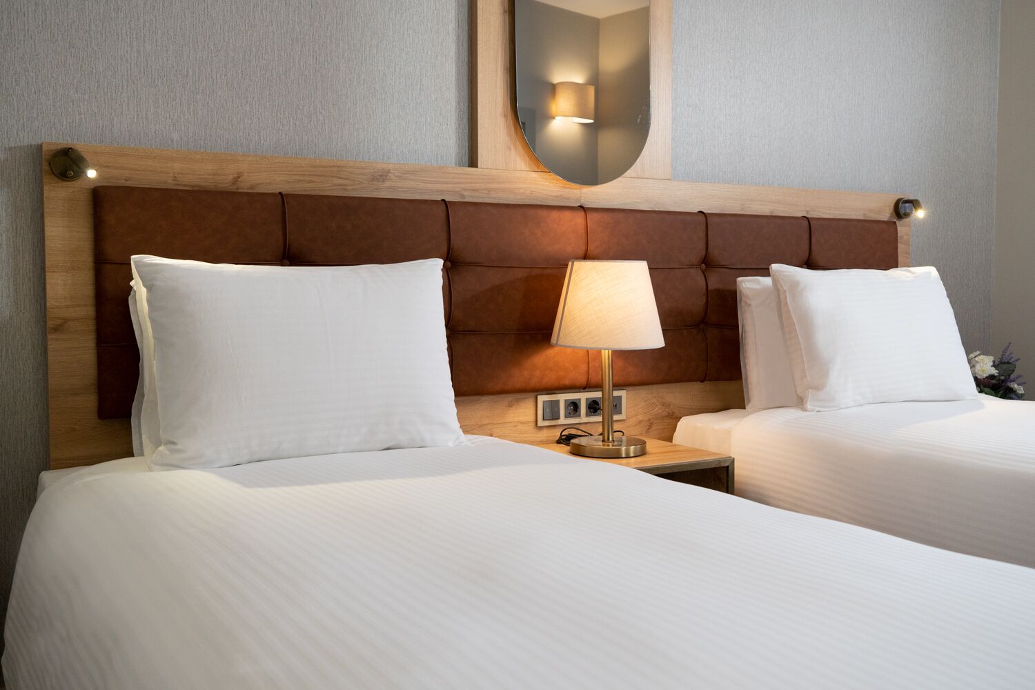 deluxe twin room | 2 bedrooms, premium bedding, select comfort beds, in-room safe