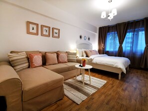 Apartament Deluxe | 1 dormitori i roba de llit d'alta qualitat 