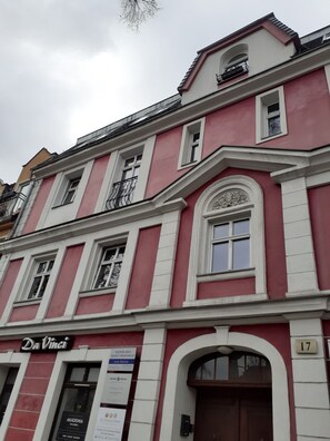 Fassade der Unterkunft