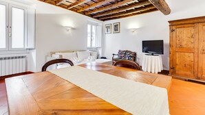 Appartement, 1 slaapkamer | Dineren op de kamer