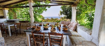 Villa Paiare with private pool on the Ionian sea