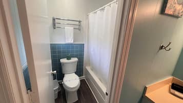 Secador de pelo y toallas