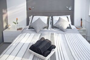 Apartment, 1 Schlafzimmer | 1 Schlafzimmer, Pillowtop-Betten, individuell dekoriert