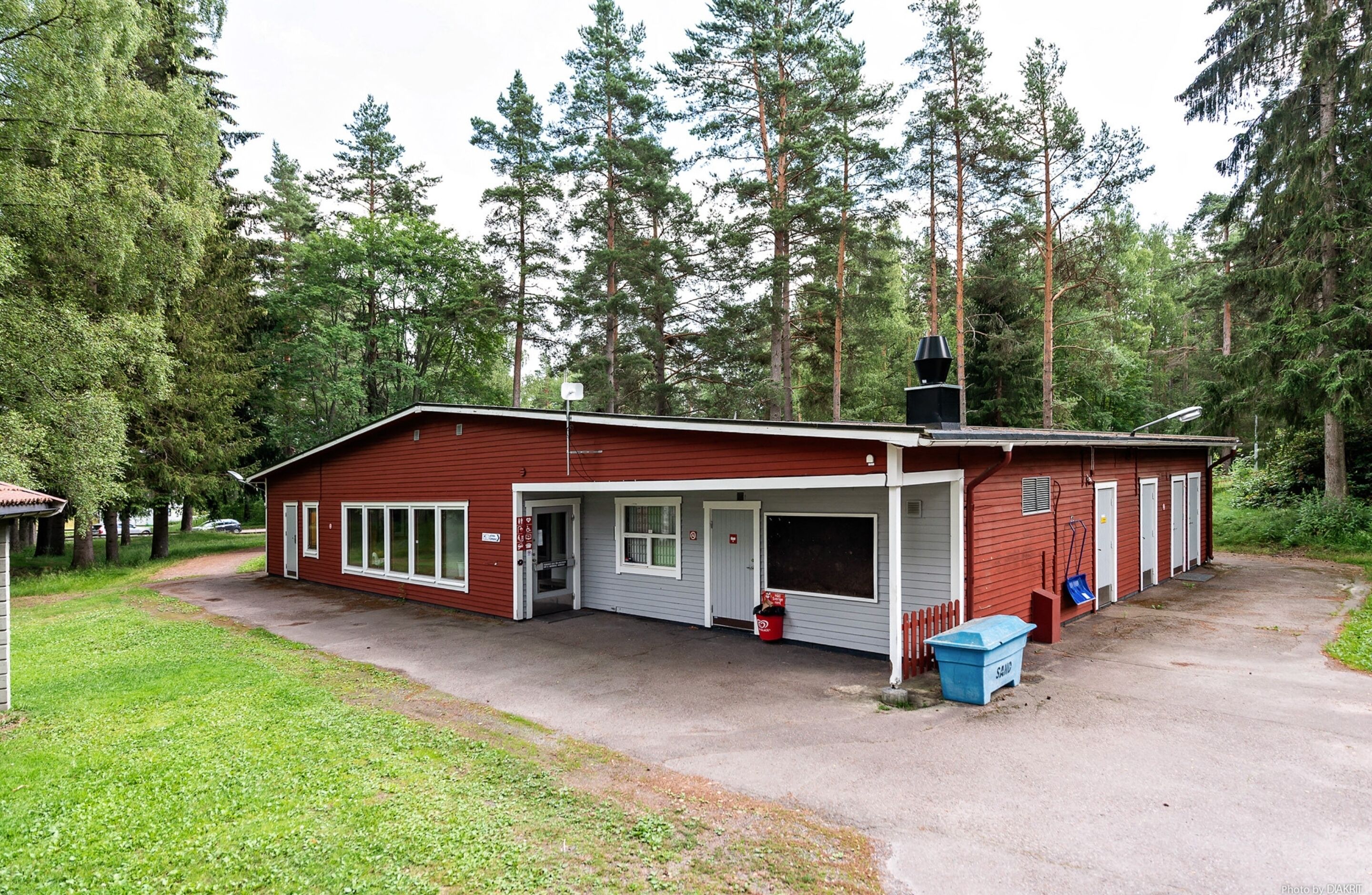 Overnattingsstedets uteområder