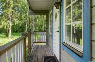 Cabana, banheiro compartilhado (Kvarnsvedstuga) | Terraço/pátio