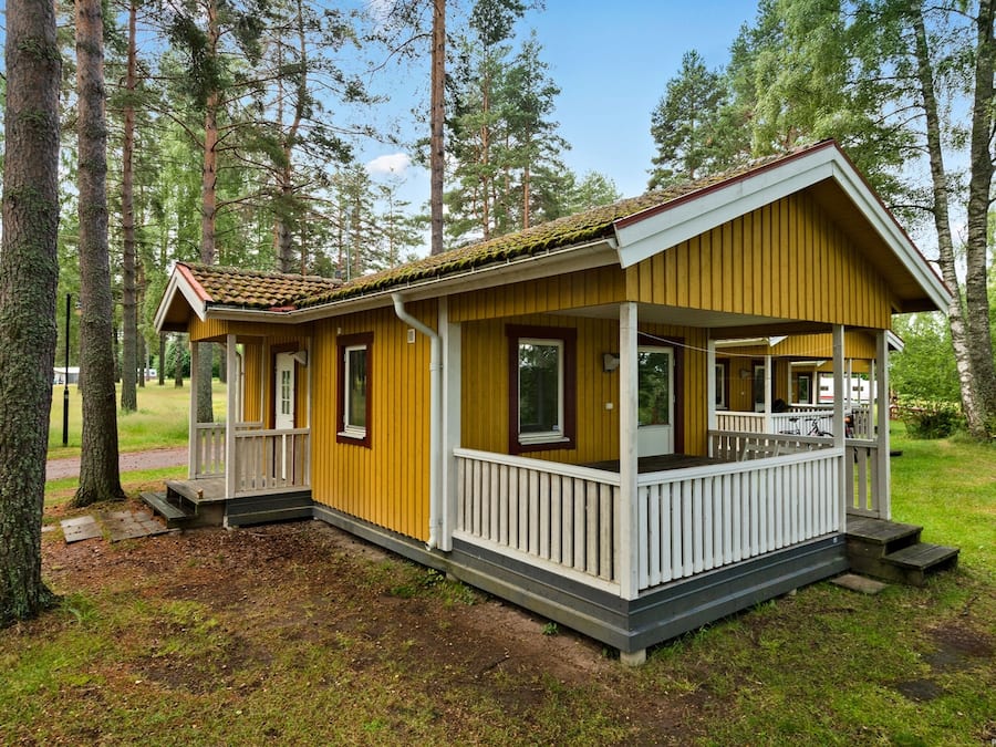 Cabin, Shared Bathroom (Dalälvstuga, Private WC) | Terrace/patio