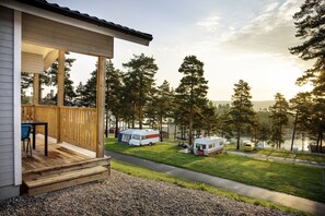 Cabin (Kuststuga) | Terrace/patio - First Camp Sundsvall – Fläsian (Sundsvall)