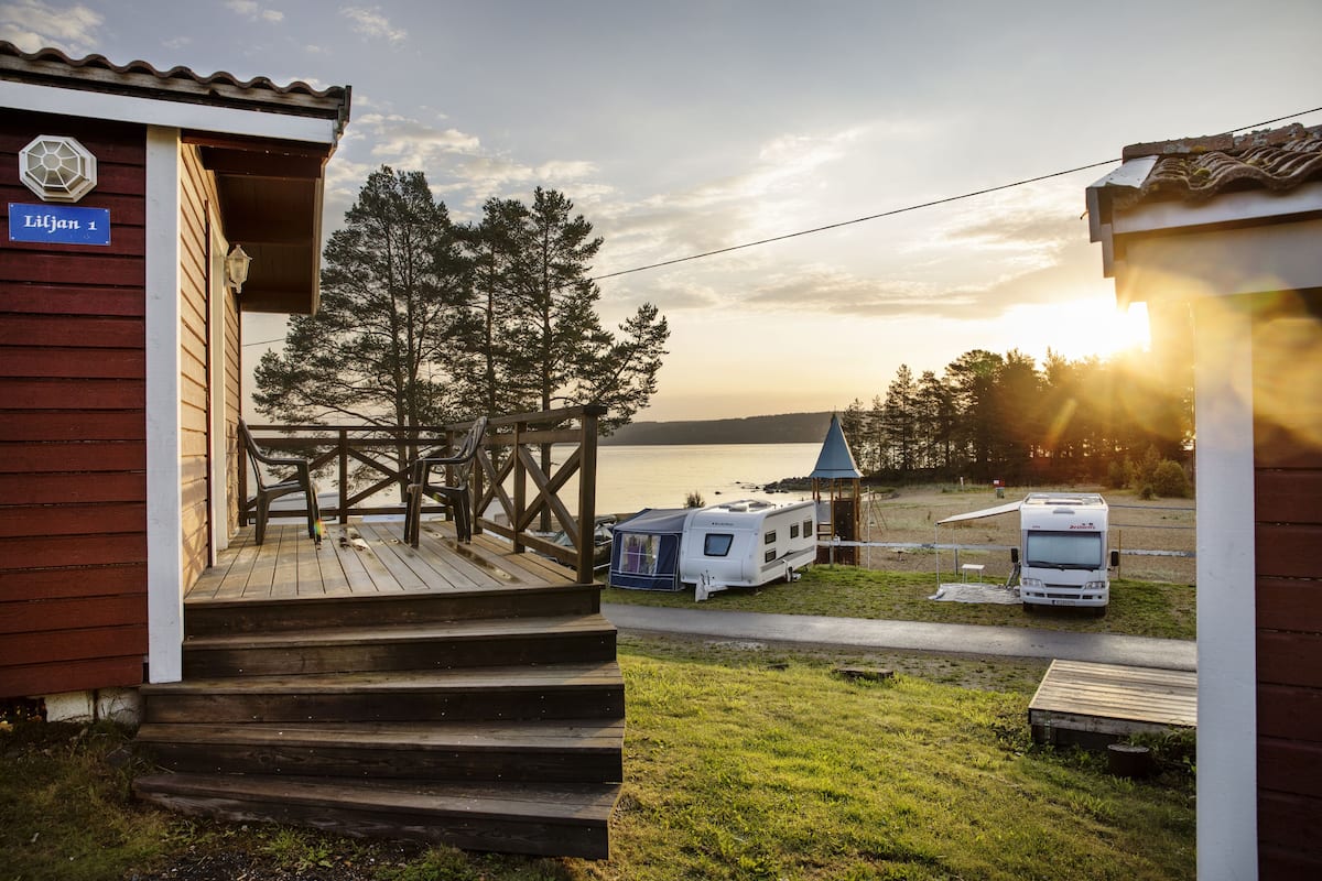 Cabin (Timråstuga) | Terrace/patio