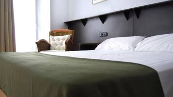 Dundyner, minibar, skrivebord, gratis baby-/barnesenge