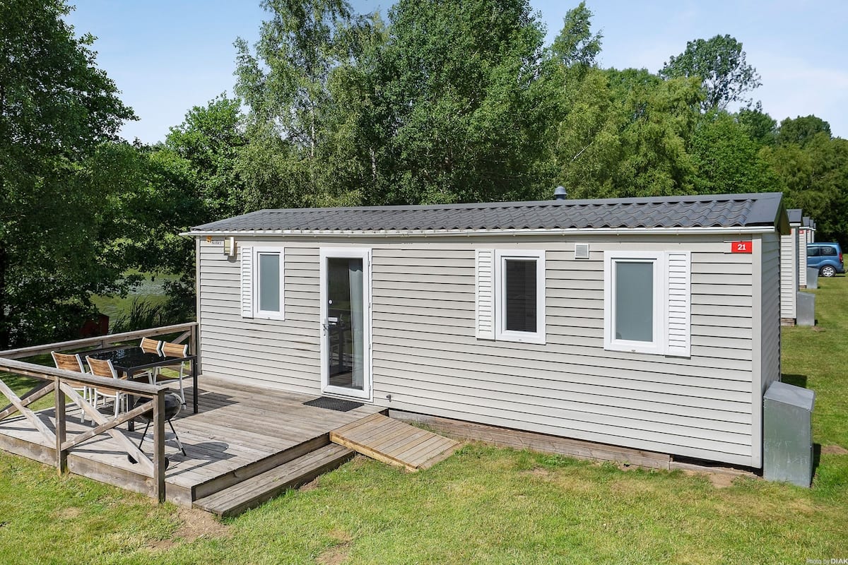 Cabin (Villavagn Härsnäs) | Terrace/patio