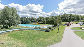 Seasonal outdoor pool