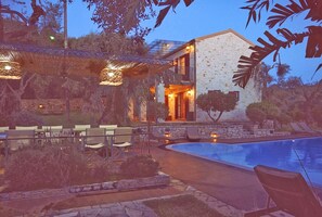 Front of property - evening/night