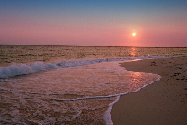 Private beach nearby