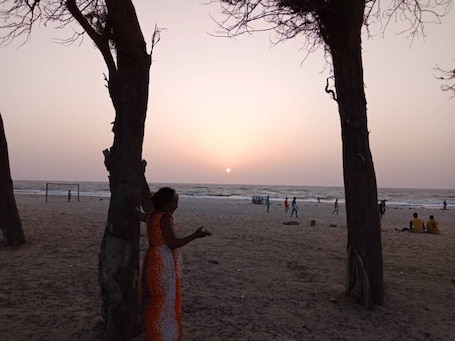 Private beach nearby