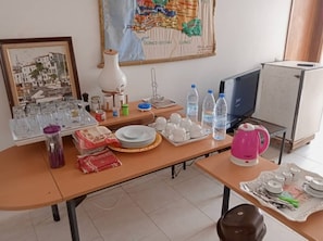 Daily continental breakfast for a fee