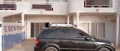 Fassade der Unterkunft