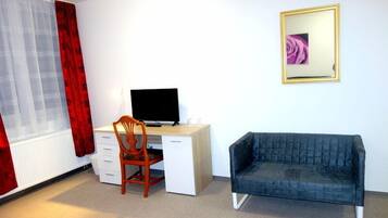 Comfort dubbelrum eller tvåbäddsrum | Vardagsrum | Tv