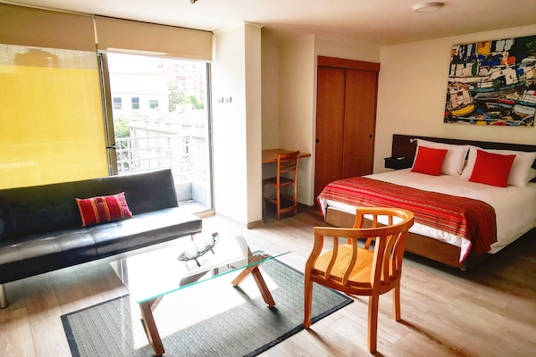 Studio (Estudio Matrimonial) | Màn/rèm cản sáng, phòng cách âm, truy cập Internet không dây miễn phí