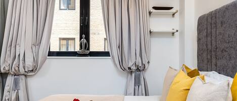 2 bedrooms, iron/ironing board, travel crib, WiFi