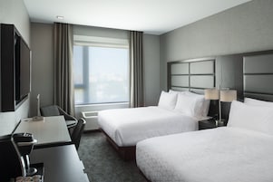 In-room safe, desk, laptop workspace, blackout drapes