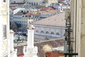 Blick von der Unterkunft