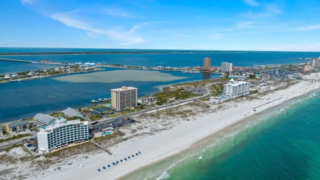 Sun-loungers, beach towels