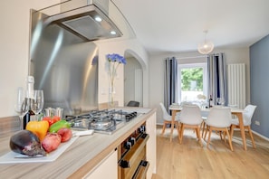 Microwave, oven, dishwasher, toaster
