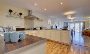 Microwave, oven, dishwasher, highchair