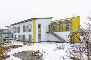 Fassade der Unterkunft