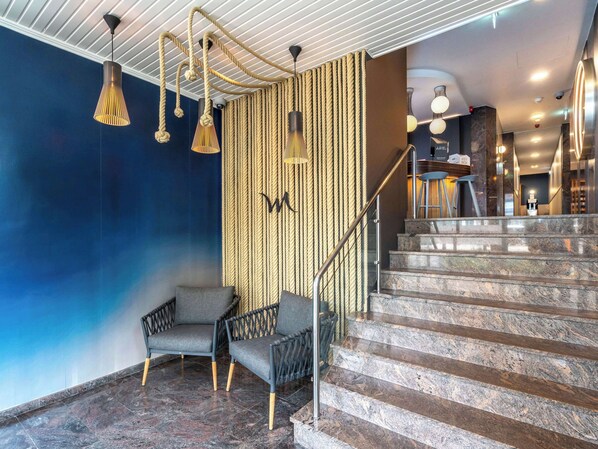 Interior entrance