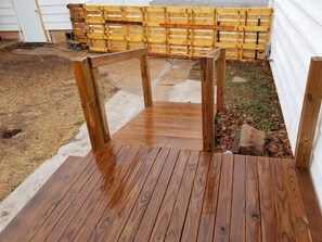 Enceinte de l’hébergement