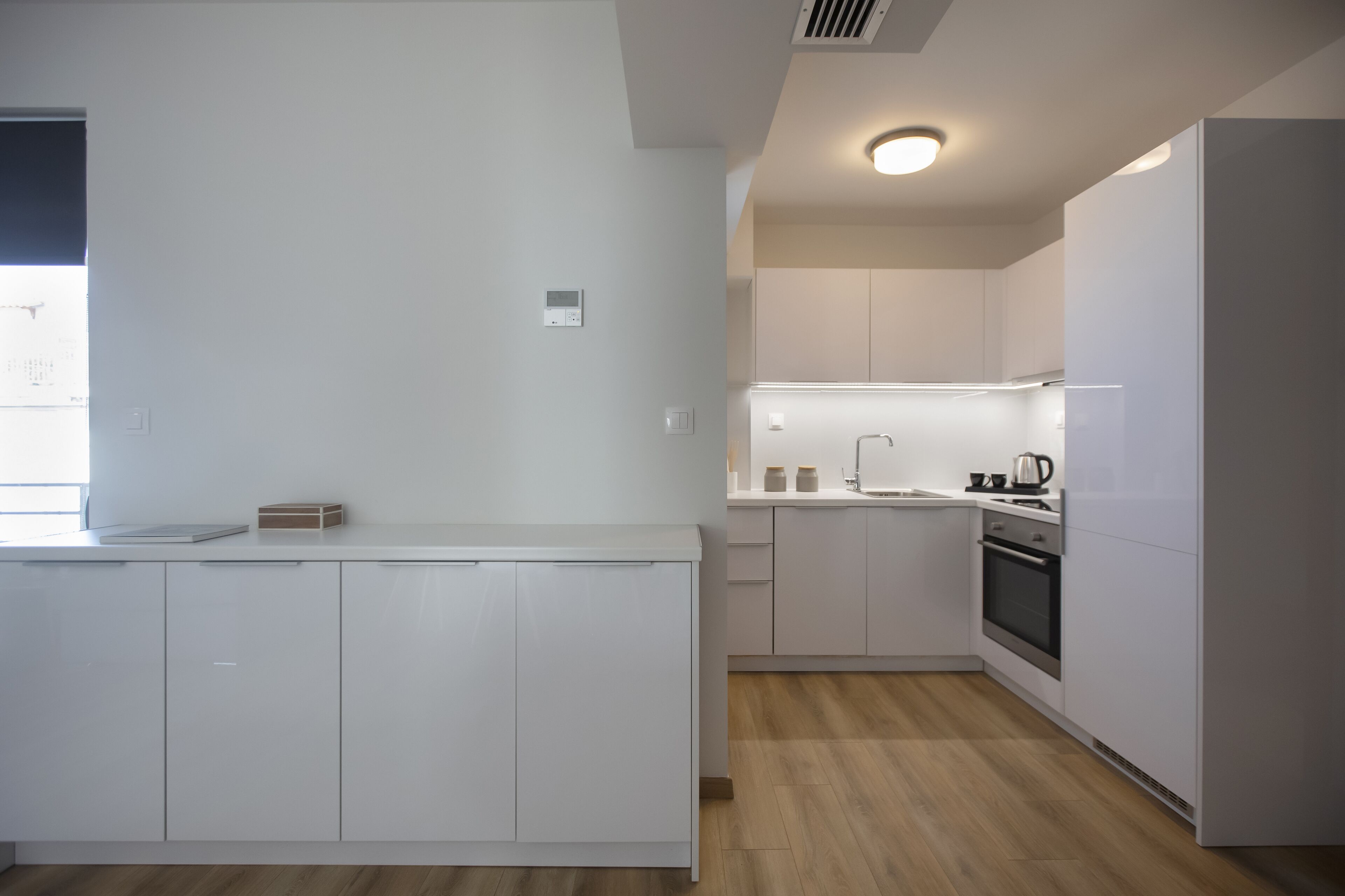 family panorama maisonette with private outdoor heated jacuzzi | private kitchen | full-sized fridge, oven, stovetop, dishwasher