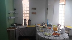 Free daily full breakfast