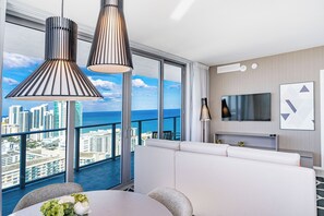 Vista a la playa o al mar