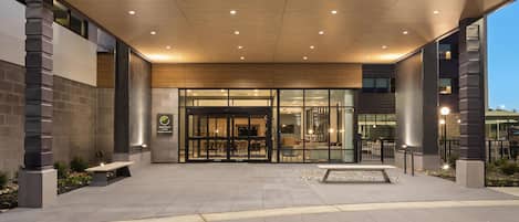 Blick von der Unterkunft